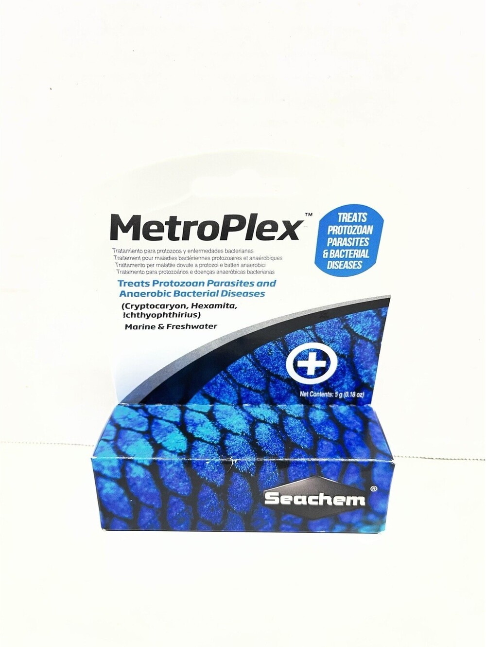 Seachem MetroPlex 5 g / 0.2 oz. for Marine & Saltwater Reef Aquariums